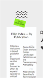 Mobile Screenshot of fillip.ca